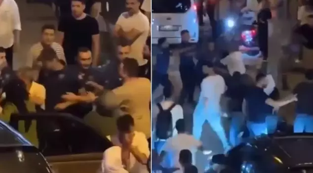 Нарушитель парковки и его родственники напали на полицию.