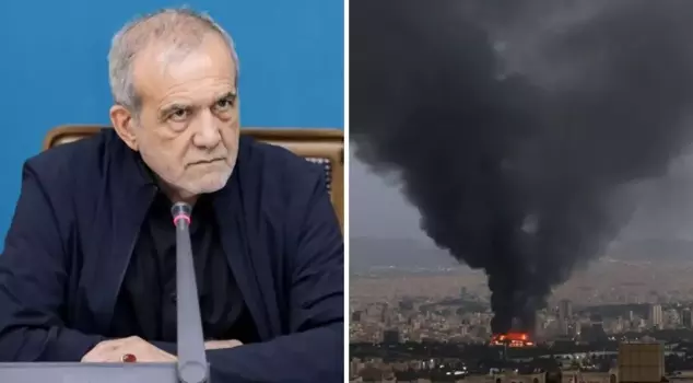 Iranian President Pezeshkian was injured in a missile attack by Israel.