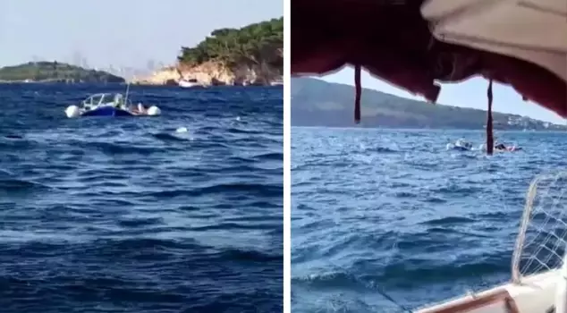 Boat accident in Heybeliada! 7 people who fell into the sea were rescued.