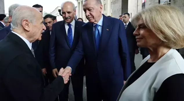Tansu Çiller also attended the July 15 commemoration program at the Turkish Grand National Assembly.
