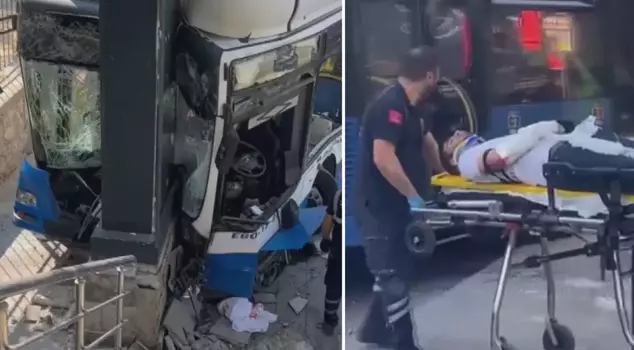 Chain collision in Ankara! 20 people injured.
