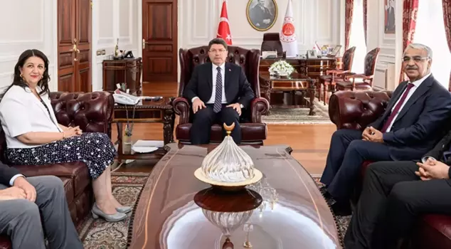 Justice Minister Tunç's statement after meeting with the DEM Party delegation.