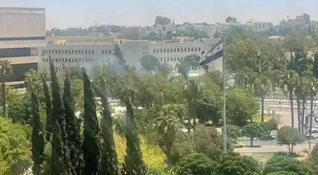 Israel struck the General Staff headquarters in Syria's capital, Damascus.
