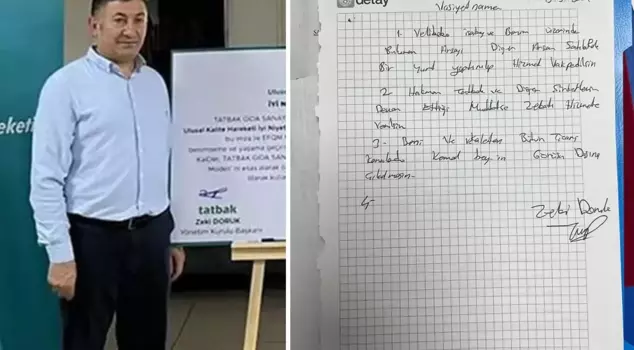 The owner of HAKMAR, Zeki Doruk, has left all his assets to FETÖ.