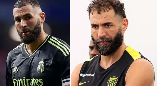 Benzema's latest appearance is surprising! He aged 10 years in Saudi Arabia.