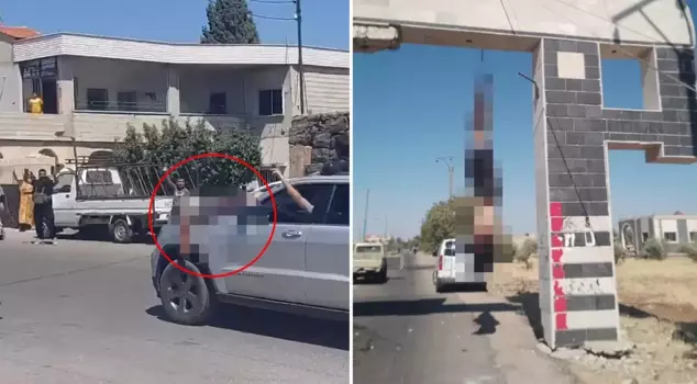 The images coming from the region are horrifying! The Druze are parading the Arabs they have killed in front of cars.