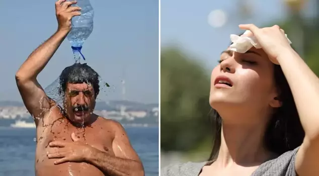The temperatures across the country will rise by 12 degrees.