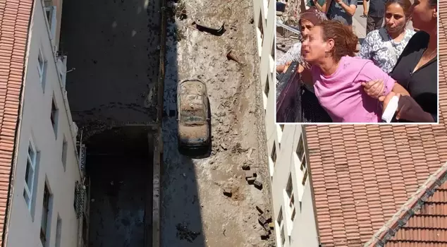 The extent of the damage in Ankara became apparent as dawn broke; the woman, seeing the final state of her home, went into shock.