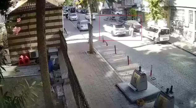 The young woman experienced horror! First, she was harassed, then he ran over her foot with his vehicle.