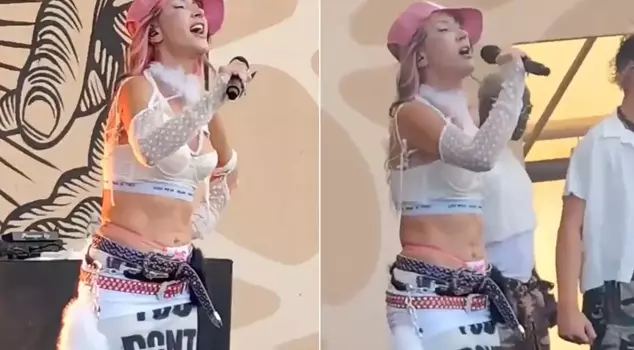 Hande Yener's beach concert style received a lot of comments: 
