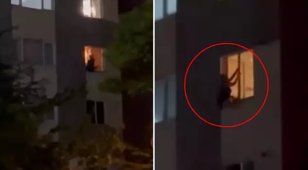 She sent a suicide message to her daughter and jumped from the 4th floor! She had a nervous breakdown when she saw her mother.