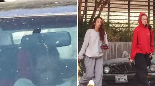 Angelina Jolie's daughter Shiloh was spotted kissing her girlfriend in the car.