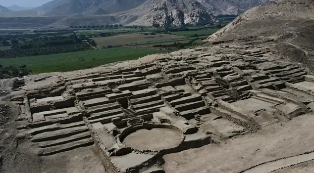 An ancient city dating back 3,800 years has been uncovered in Peru.