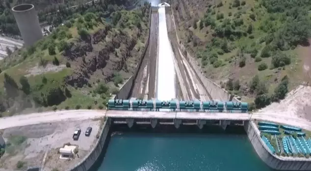 Нехватка осадков ударила по плотинам Kahramanmaraş.