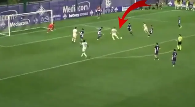 No way, Dzeko! You have to see the goal he scored in his first match with his new team.
