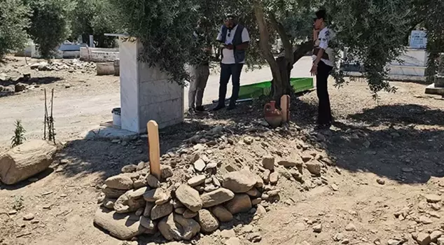 He had burned his family to death and was secretly buried out of fear.