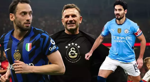 Okan Buruk's response to the question about İlkay Gündoğan and Hakan Çalhanoğlu.