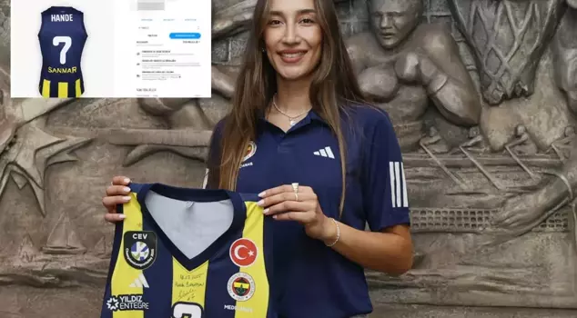Hande Baladın's jersey is breaking records at the auction! It has even surpassed Mourinho and Arda Güler!
