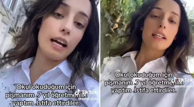 الشاب المعلم اعترض على سبب طرده من المدرسة التي يعمل بها: 
