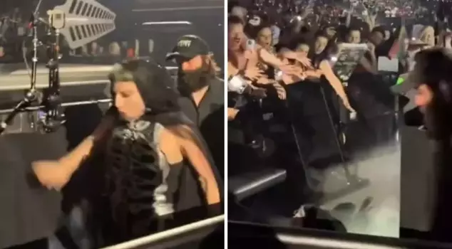 The famous singer gave everyone a scare with the accident he experienced on stage.