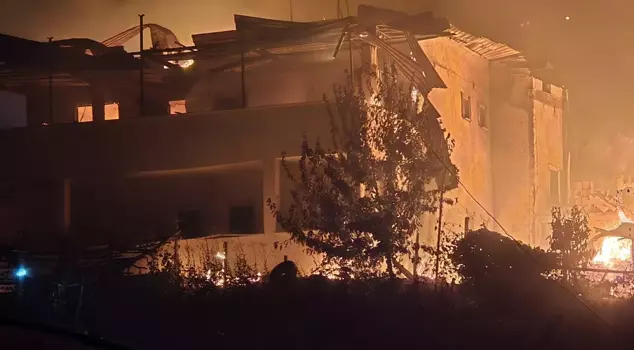 Forest fire in Karabük: 40 houses burned, 10 villages evacuated.