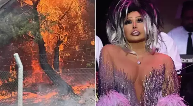 Bülent Ersoy was caught in the midst of the flames! There is a statement from her manager.