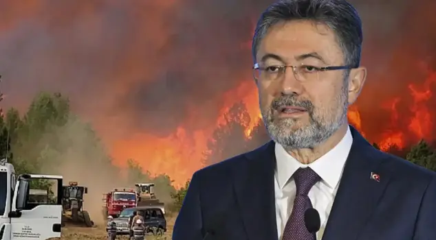 Minister Yumaklı: We have brought the fire in Eskişehir, where we lost martyrs, under control as of this moment.