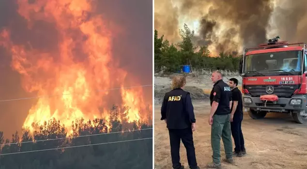 The fires in Karabük are in their 3rd day! 14 villages have been evacuated, and 5 personnel have been affected by smoke.