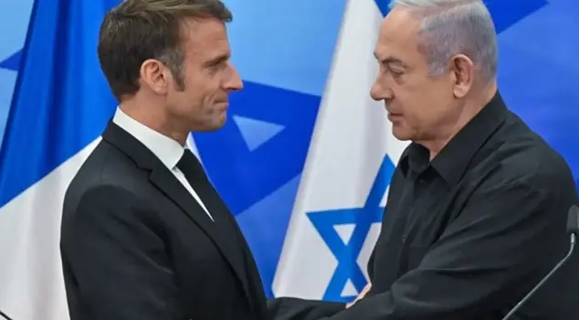 Netanyahu's first response to France's decision to recognize Palestine as a state.