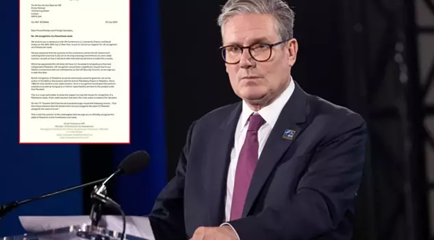 In England, 221 parliamentarians sent a letter to Prime Minister Starmer regarding 