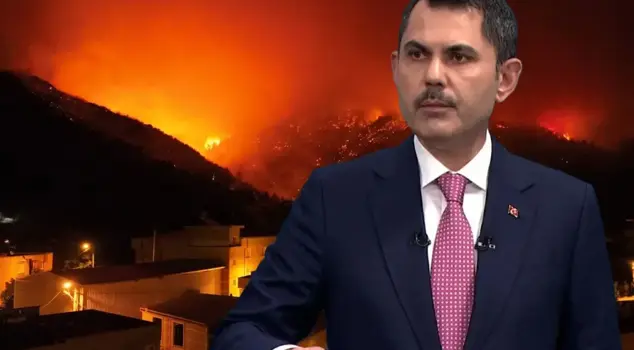 Minister Murat Kurum: A total of 104 structures have been severely damaged or destroyed in the forest fires.