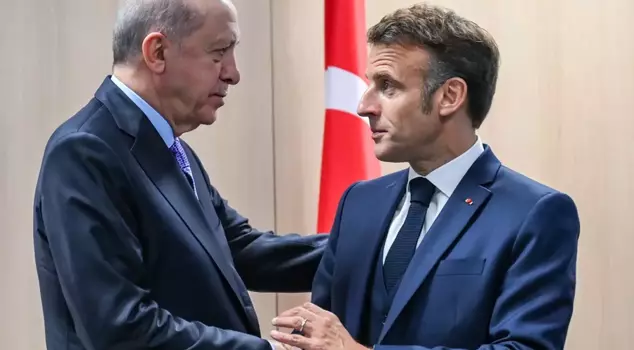 Erdoğan and Macron discussed the situation in Gaza! A Turkish post from the French President.