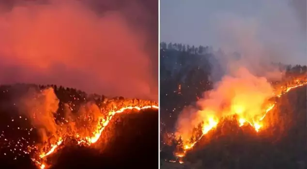 Kahramanmaraş has been engulfed in flames! 3 houses burned down.