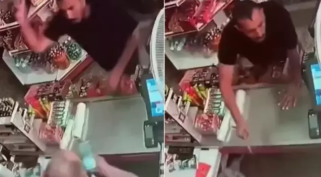 صاحب السوق تعرض لهجوم بسلاح أبيض! السبب لا يصدق.