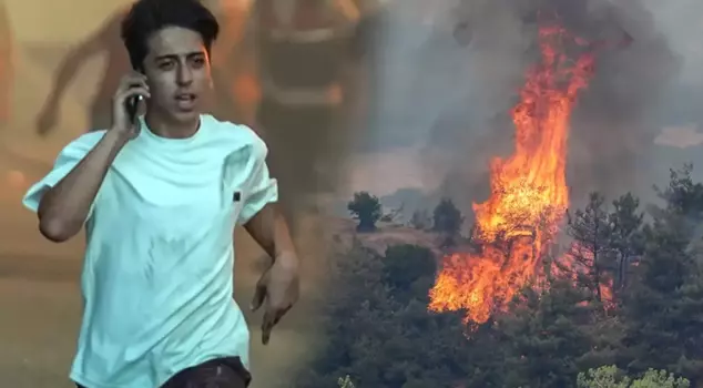 The latest situation in forest fires: In a district of Bursa, the flames have intensified again.