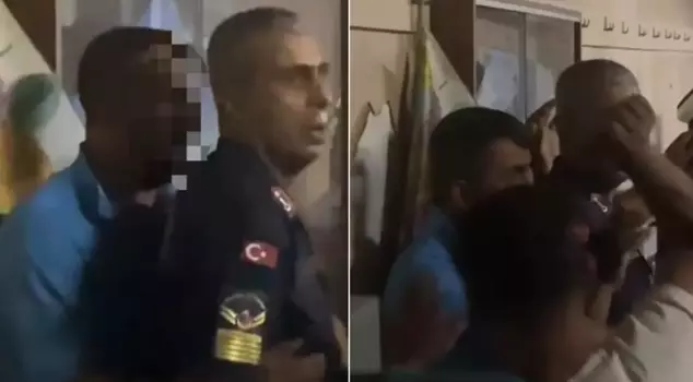 Claim of tampering with the fire scene! Beaten with kicks and punches, rescued by the gendarmerie.