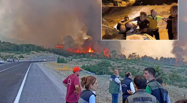 In Bursa, which has been burning for three days, there is suspicion of sabotage! The mayor made striking statements.