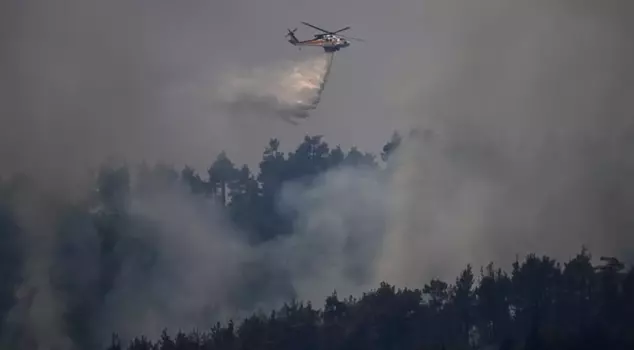 The fire in Kestel, Bursa has been completely extinguished, while the fight against the flames continues in Harmancık.