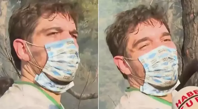 The response from the fire-fighting volunteer that captivates to the question, 