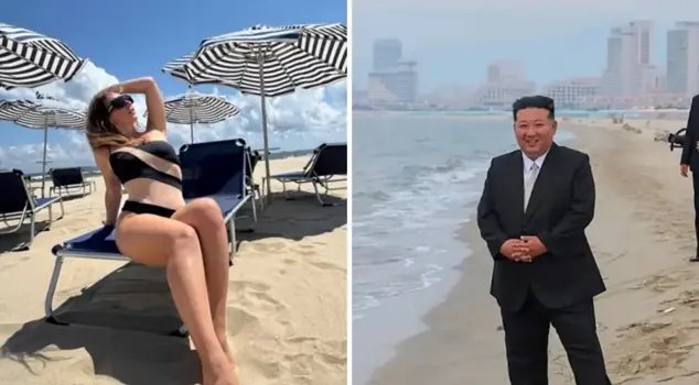 North Korea's 'Ghost' resort Wonsan-Kalma has welcomed tourists for the first time.