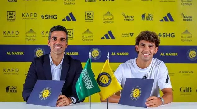 Al Nassr has transferred Joao Felix from Chelsea.