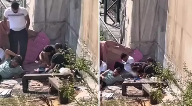 Citizens on edge! Shocking scenes in the heart of the district.