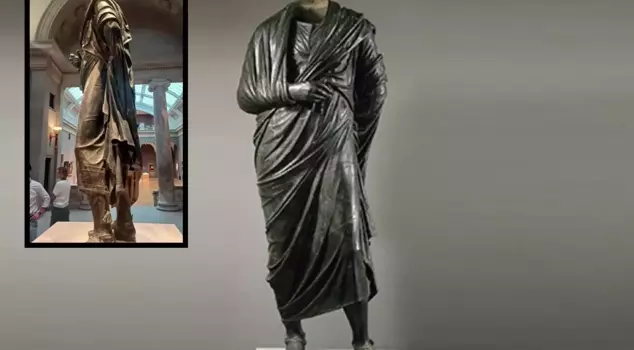 The statue of Roman Emperor Marcus Aurelius is in Turkey after 65 years.