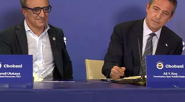 Fenerbahçe signed an official agreement with Chobani: Ali Koç answered the question, 