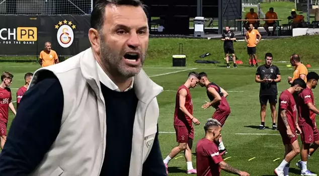 Okan Buruk broke his pens! It's cleaning week at Galatasaray.