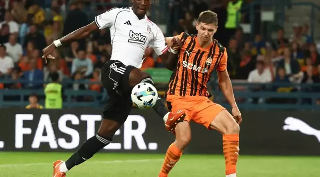 Beşiktaş, which lost 2-0 to Shakhtar Donetsk, will continue its journey in the Conference League.