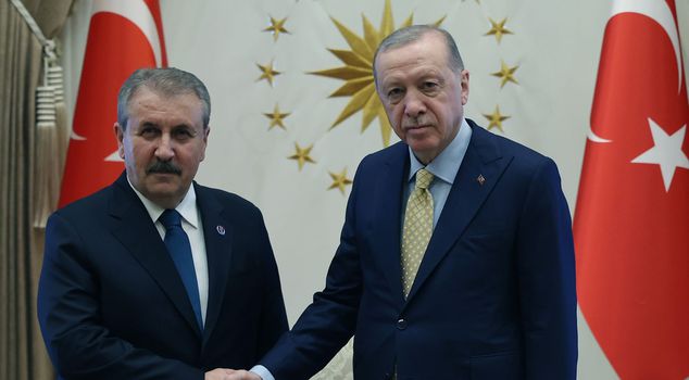President Erdoğan received BBP leader Mustafa Destici.