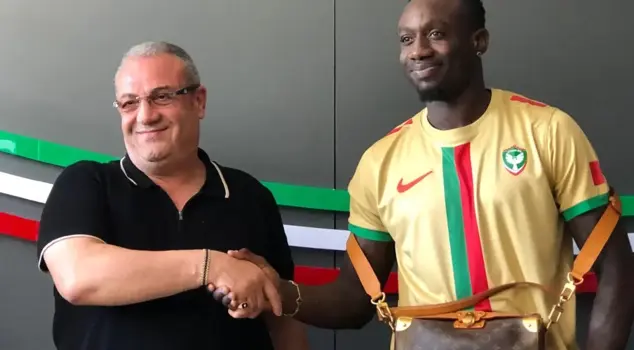 Mbaye Diagne is officially at Amedspor! Here is the number of goals he aims to score.