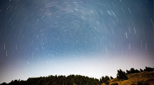 Персиды метеорный дождь поразил небеса Турции.