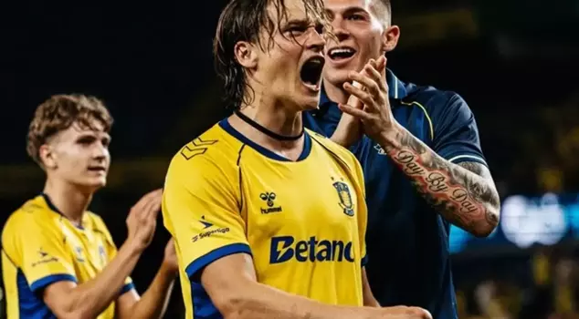 In the rematch of the match they lost 3-0, Brondby, who had 10 players left by the 18th minute, won by a large margin and advanced to the next round.